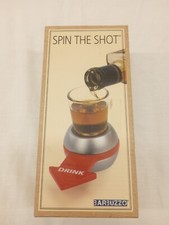Barbuzzo Spin the Shot Party Drinking Game Gag Gift NEW in the Box