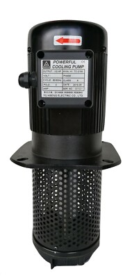 1/2HP Machine Coolant Pump 180mm 7'', 1 Phase 120/240V, NPT 1'', Lathe CNC Grinde