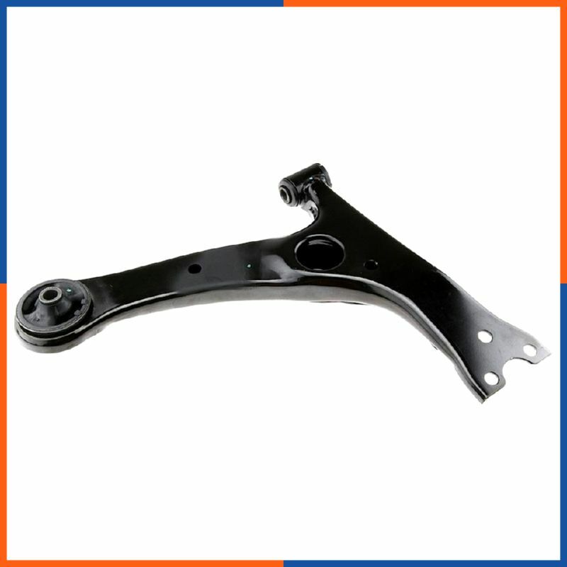 Bras de suspension avant droit de rechange compatible Toyota et silentbloc inférieur 48068-47030
