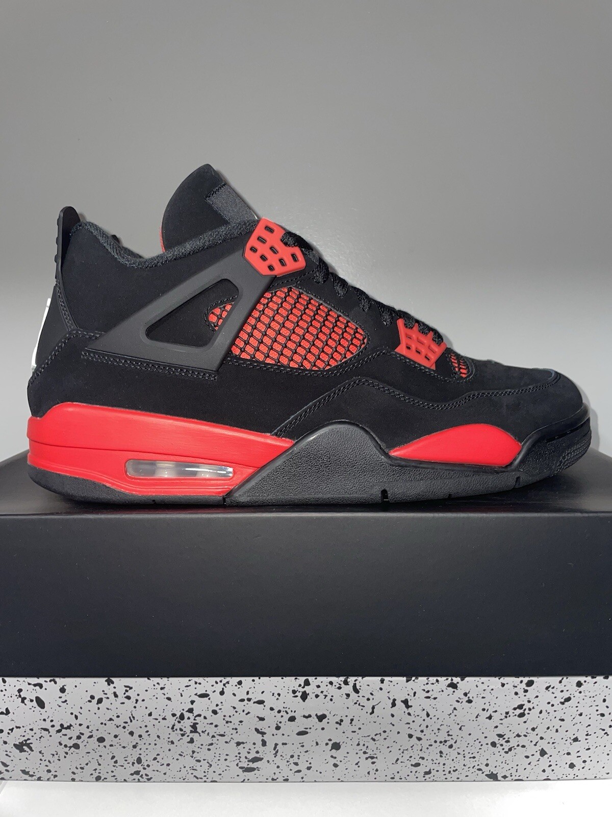 Nike Air Jordan 4 Retro Red Thunder Size 7Y (408452-016) **IN HAND SHIPS FAST**