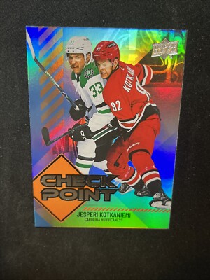 24-25 UD Series 1 Hockey Check Points CP-2 Jesperi Kotekaniemi