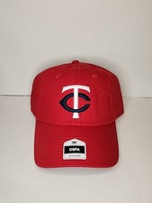 Minnesota Twins Men's Baseball Cap Red Adjustable Strap Back OSFA New