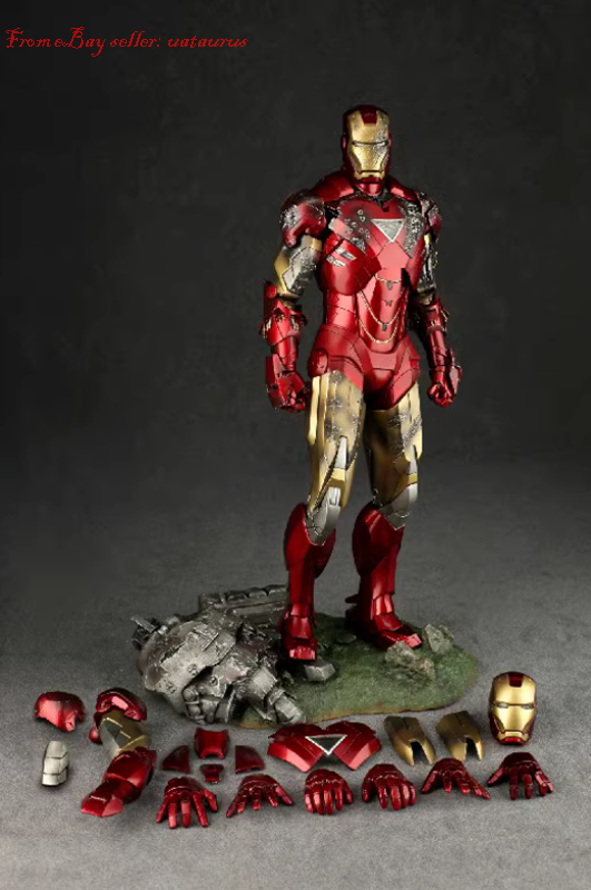 Perfect Hot Toys Mms132 1/6 Iron Man 2 Mark Vi In Stock New | eBay