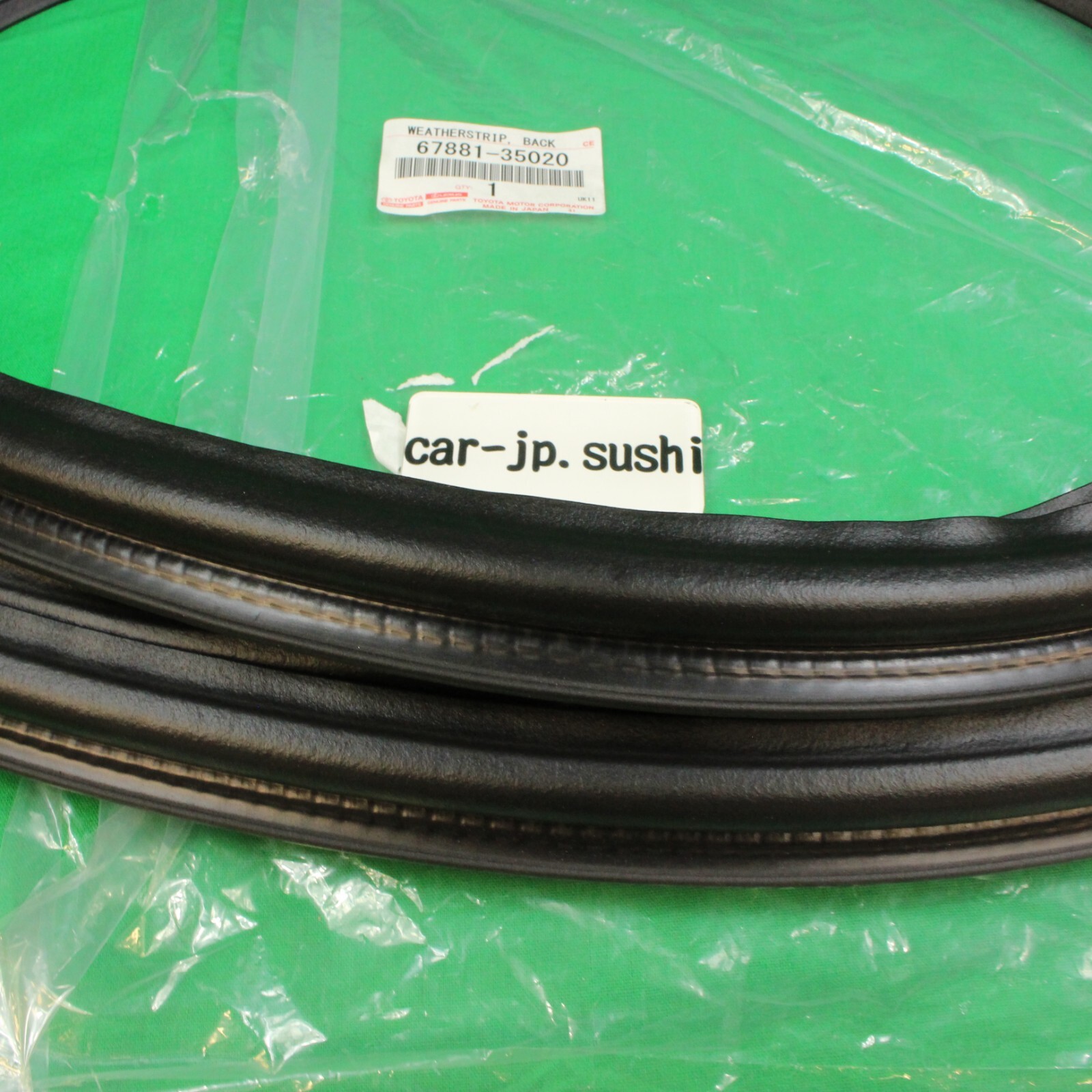 Toyota Genuine 4RUNNER RZN18# VZN18# WEATHERSTRIP BACK DOOR Hatch 67881-35020