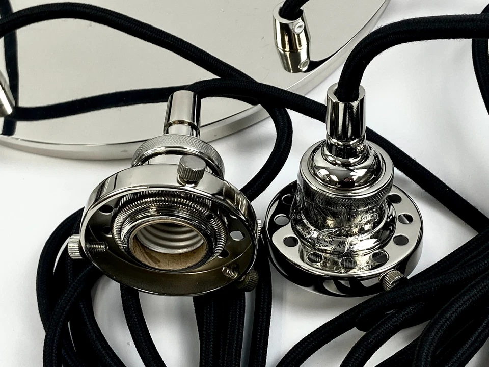 Круглый подвесной навес с 5 подвесными светильниками Restoration Hardware 68060861PN - Изображение 2 из 4