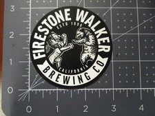 Firestone Walker 805 Circle Sticker Decal Craft Beer Brewery Union Jack