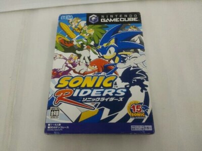 Sonic Riders Nintendo GameCube Sega Used Japan Import Boxed Tested Working 2006