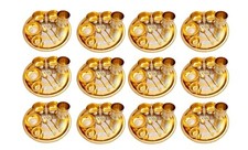 Brass Dinner Set, Elegant Handcrafted Brass Tableware for Luxurious Dining Set