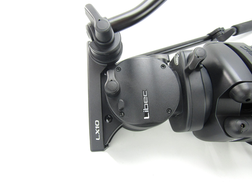 Libec RT50B 3-Stage Aluminum Tripod, LX10 Fluid Head w/ DL-3RB Collapsible Dolly - Picture 2 of 5