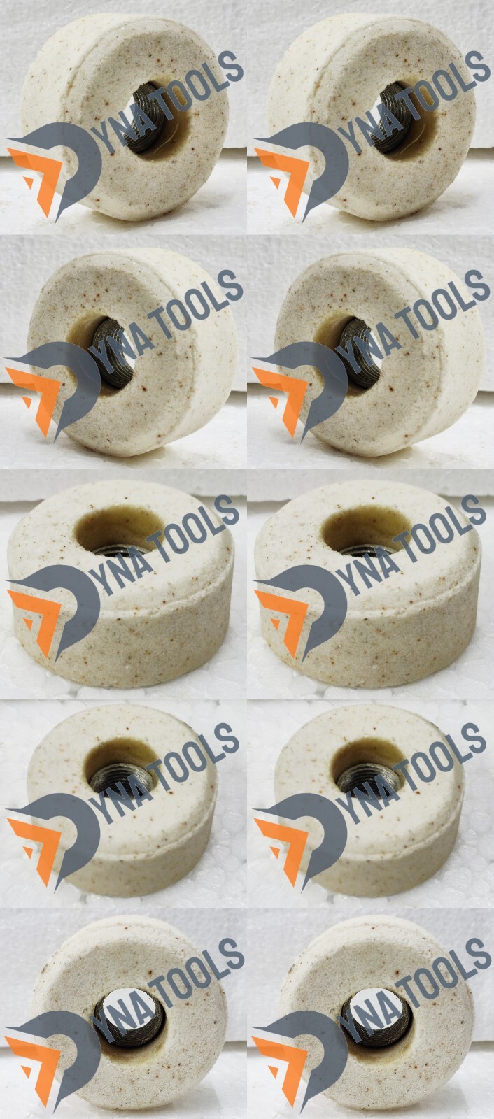Valve Seat Grinding Stones Set Of 10 Pcs For Sioux Holder 11/16" Thread