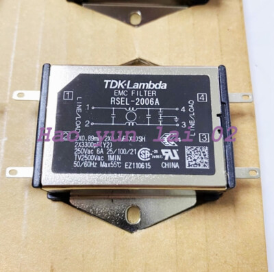1PCS New For TDK-Lambda RSEL-2006A Power Filter