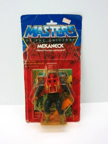 MOTU,Vintage,MEKANECK,Masters of the Universe,MOC,Sealed,Mattel,He-Man