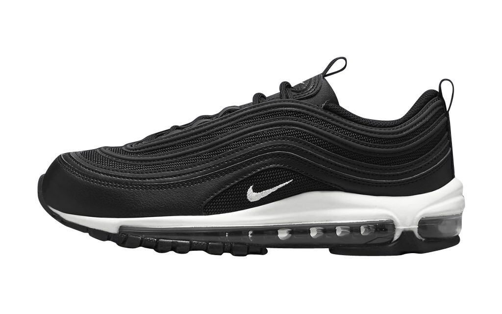 Женские кроссовки Nike Air Max 97 Black/White-Черный (DH8016 001)