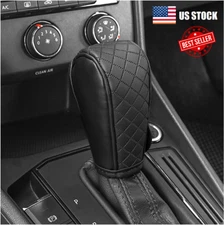 Car Gear Shift Knob Cover Car Accessories Gear Shift Grip Handle Protector USA