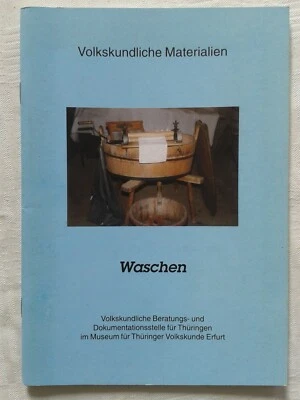 Volkskundliche Materialien - Waschen Thüringen Erfurt 1999 - Bild 1 von 2