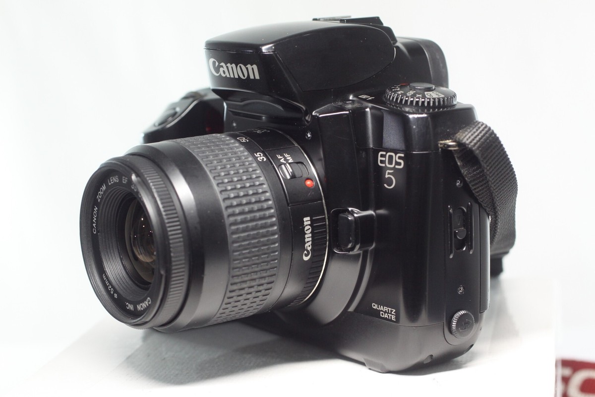 Canon EOS 5 QD / A2e 35mm SLR Film Camera EF 35-80mm F/4-5.6 III