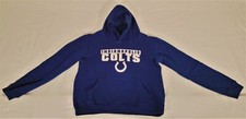 Indianapolis Colts NFL Long Sleeve Blue Hoodie Youth XL 18-20