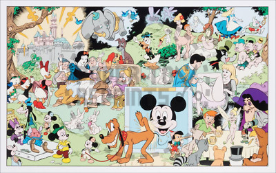 The Disneyland Memorial Orgy ポスター The Disneyland Memorial Orgy サイケデリックポスター 1970年代