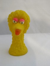 Vintage Hong Kong SESAME STREET Finger Puppets 3  BIG BIRD 70  s