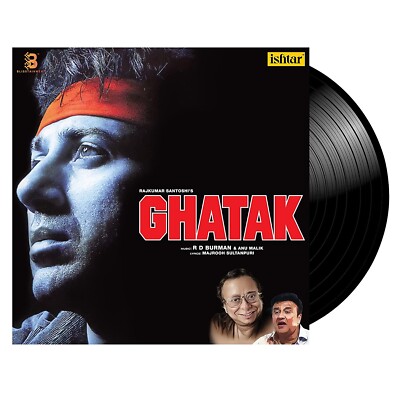 GHATAK Vinyl LP Record Bollywood R D Burman Anu Malik Hindi Film