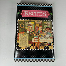 Mary Engelbreit Home Recipes Binder Book w/ Index Cards, 3-Ring Refillable Album