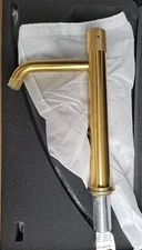 VIGO Bathroom Vessel Tall Faucet 1-Handle Corrosion Resistant Matte Brushed Gold