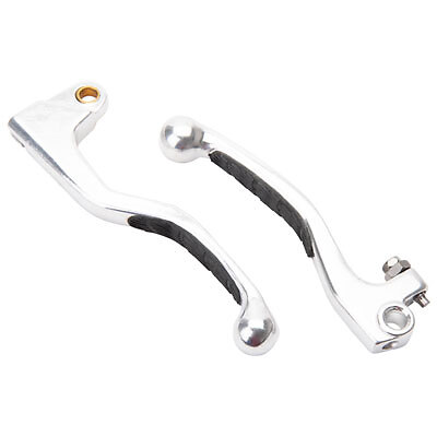 Tusk Grip Aluminum Clutch-Brake Lever Set Honda CR125/250/500-1996-2003