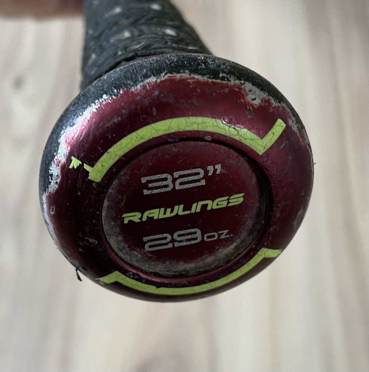 Batte Baseball Rawlings VELO Hybrid BBCOR - 32/29 Oz (-3) - Rouge - Occasion