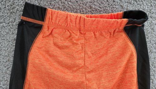 Hot Wheels Colorblock Active Shorts Little Boys 5 Orange/Black Elastic Waist - Picture 11 of 14