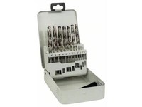 Bosch 19Tlg. Metallkassette Metallbohrer-Set HSS-G, Din 338, 135°