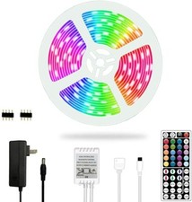 Led Strip Lights 16.4ft RGB Led Room Lights 5050 Led Tape Lights Color Changing