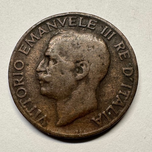1929 Italy 5 Centesimi - Beautiful Coin - #B-074 - Picture 2 of 2