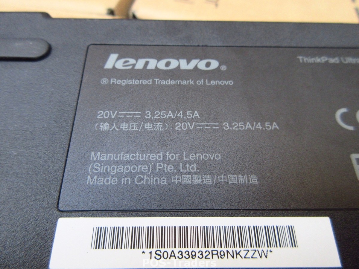 Lenovo X220 X230 Docking ThinkPad UltraBase 3 0A86464 4W1420