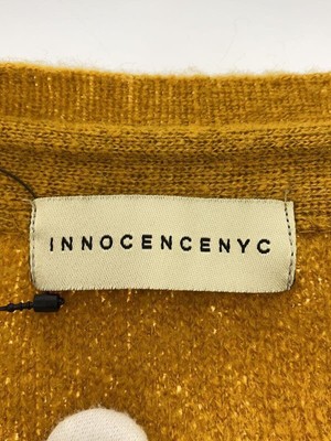 INNOCENCE NY CARDIGAN 23SS MOHAIR (THICK M ACRYLIC Yellow INMHCA 