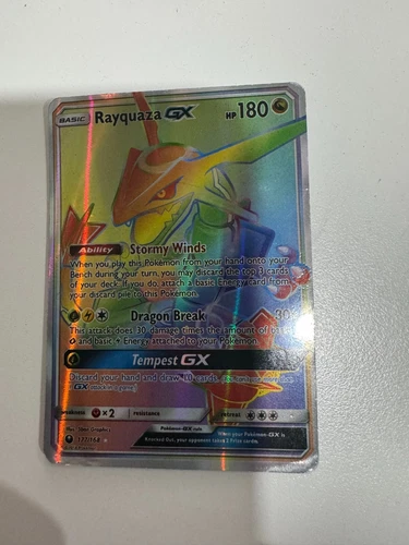 Rayquaza GX (Secret Rare) - 177/168 - Celestial Storm [Near Mint]