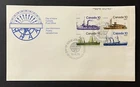 CANADA - 1975 : Canadian Ships 2nd Series Block of 4
