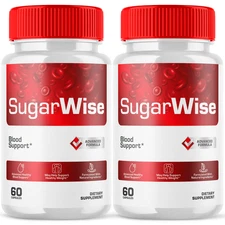 (2 Pack) SugarWise Blood Pills Advanced Support Glycogen Supplement 120 Capsules
