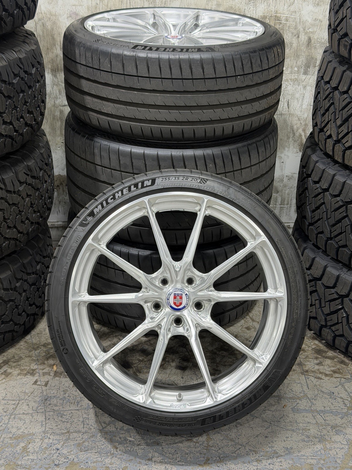 HRE P104SC for Ferrari SF90 20/21 Michelin Tires