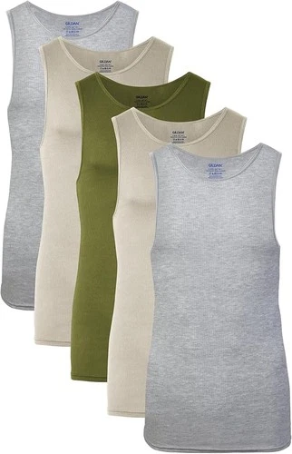 5 Paquete Multiple Camisetas Tirantes Hombre Sin Mangas Comodas y con Estilo - product listing photo