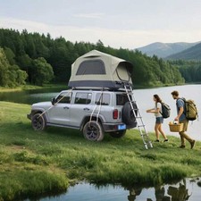 Inflatable Rooftop Tent for SUVs & Pickups with Electric Pump, 2 Person