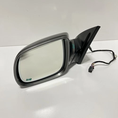 2010-2015 AUDI Q7 - LEFT SIDE VIEW Mirror W/ Memory OEM 4L1857409BC Gray M7W