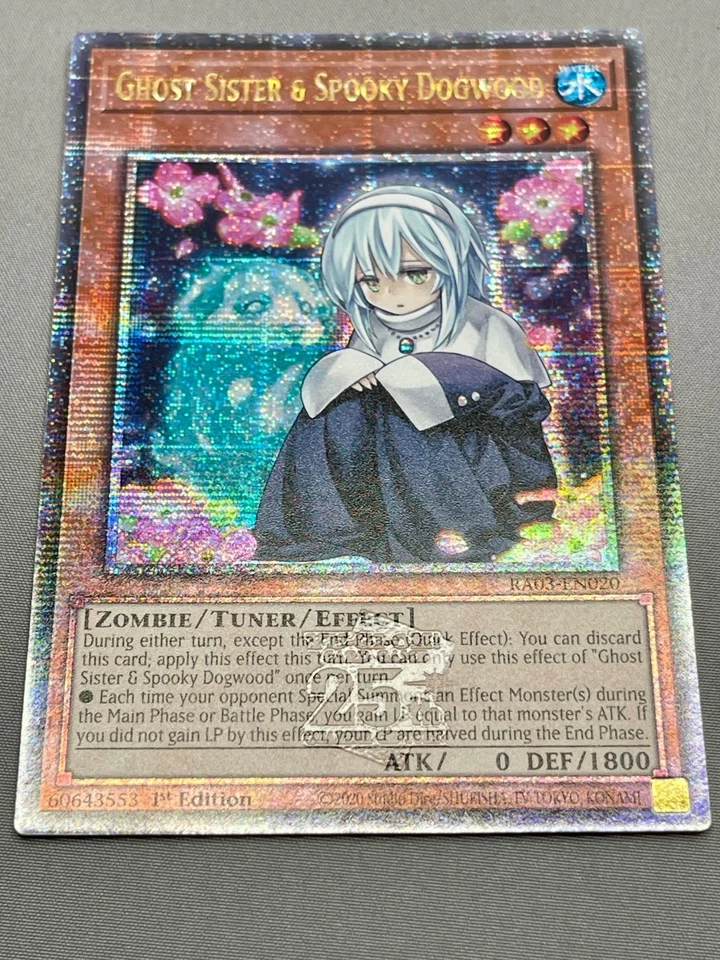 Ghost Sister & Spooky Dogwood (Quarter Century Secret Rare) RA03-EN020 NM - Image 2 of 2
