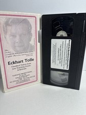 Eckhart Tolle VHS Beneath the World Drama There Is Peace Namaste 2001