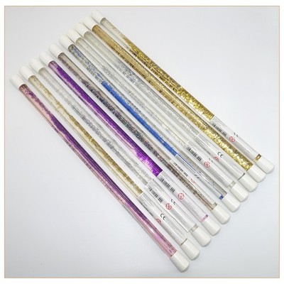 10x ZAUBER STAB Karneval Prinzessin Kostüm Party Glitterstab Glitzer Restposten
