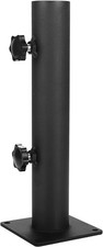 Patio Umbrella Outdoor Holder, Heavy Duty Steel Square Parasol Stand Adjustable