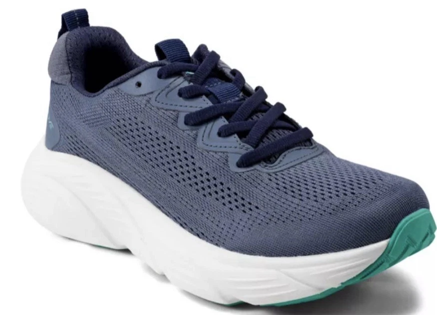 Easy Spirit Baila2 Scarpe Da Ginnastica Donna – Navy, 38.5 EU (Larga), Con Supporto Plantare E Soletta Imbottita, Leggere E Flessibili