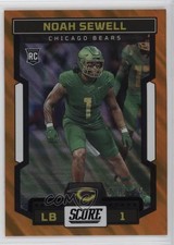 2023 Score Rookies Lava 188/565 Noah Sewell #396 0s55
