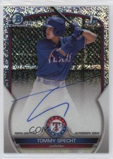 2023 Bowman Chrome Prospect Speckle Refractor /299 Tommy Specht #CPA-TS Auto 0a2