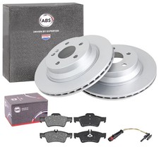 ABS BREMSSCHEIBEN+BELÄGE HINTEN passend für MERCEDES E-KLASSE W211 S211 W219 ABS BREMSSCHEIBEN+BELÄGE HINTEN passend für MERCEDES E-KLASSE W211 S211 W219