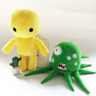Oktopus Wackelleben Plüschtier Spielfigur weiches Stofftier Puppe Kissen Kind